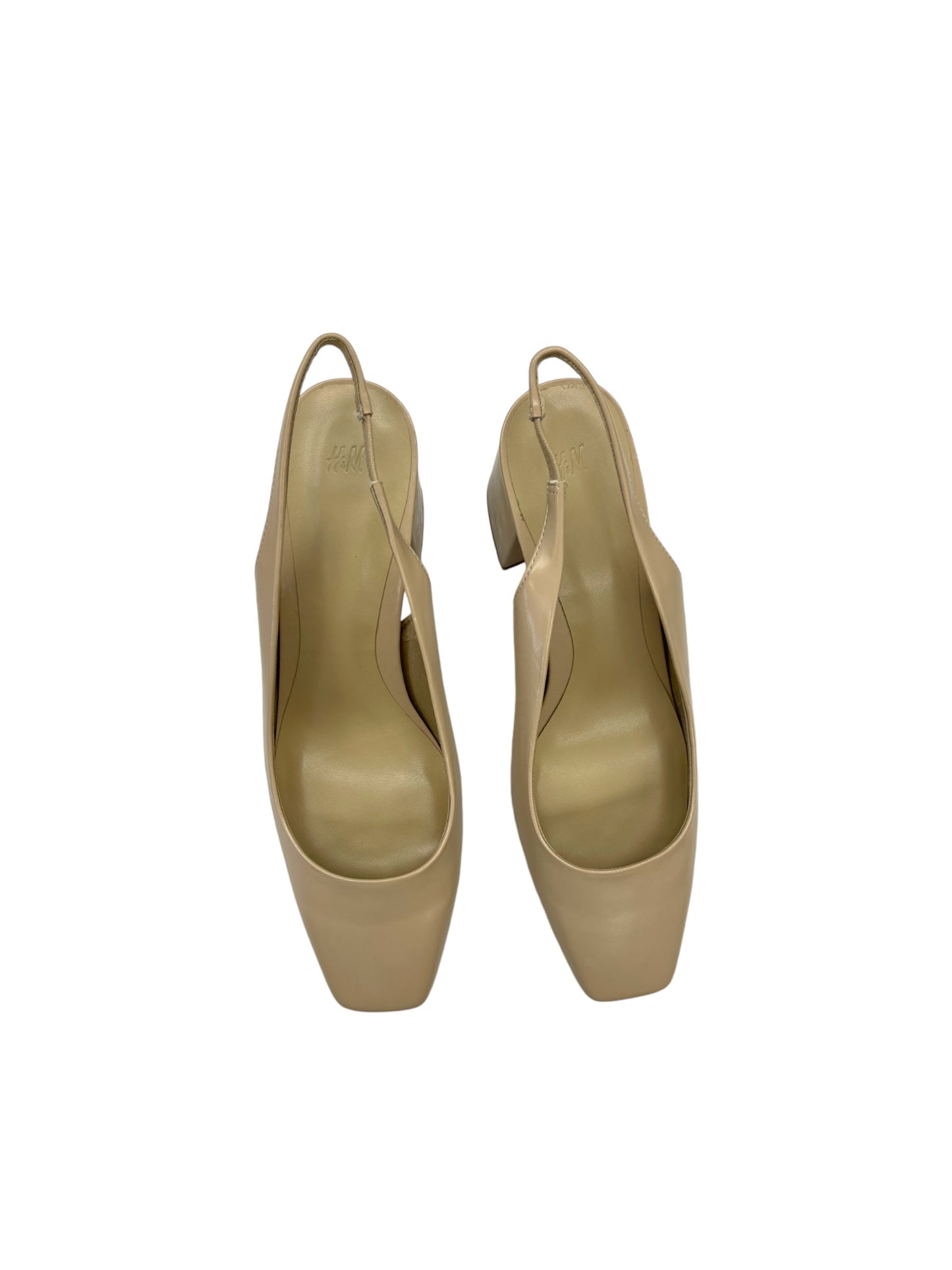 Shoes Heels Block By H&m In Tan, Size: 10