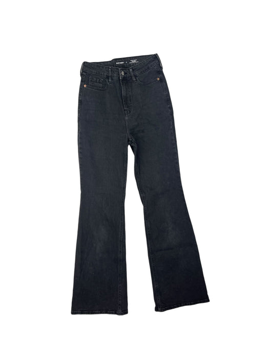 Jeans Flared By Gap In Black, Size: 0