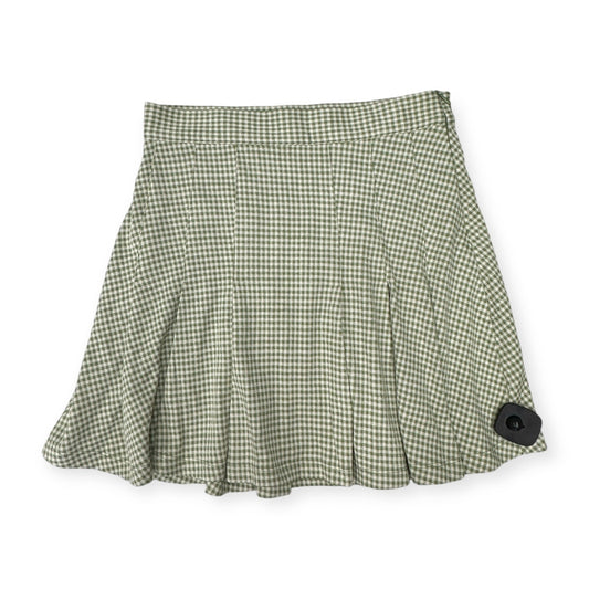 Skirt Mini & Short By Free People In Green & White, Size: 6