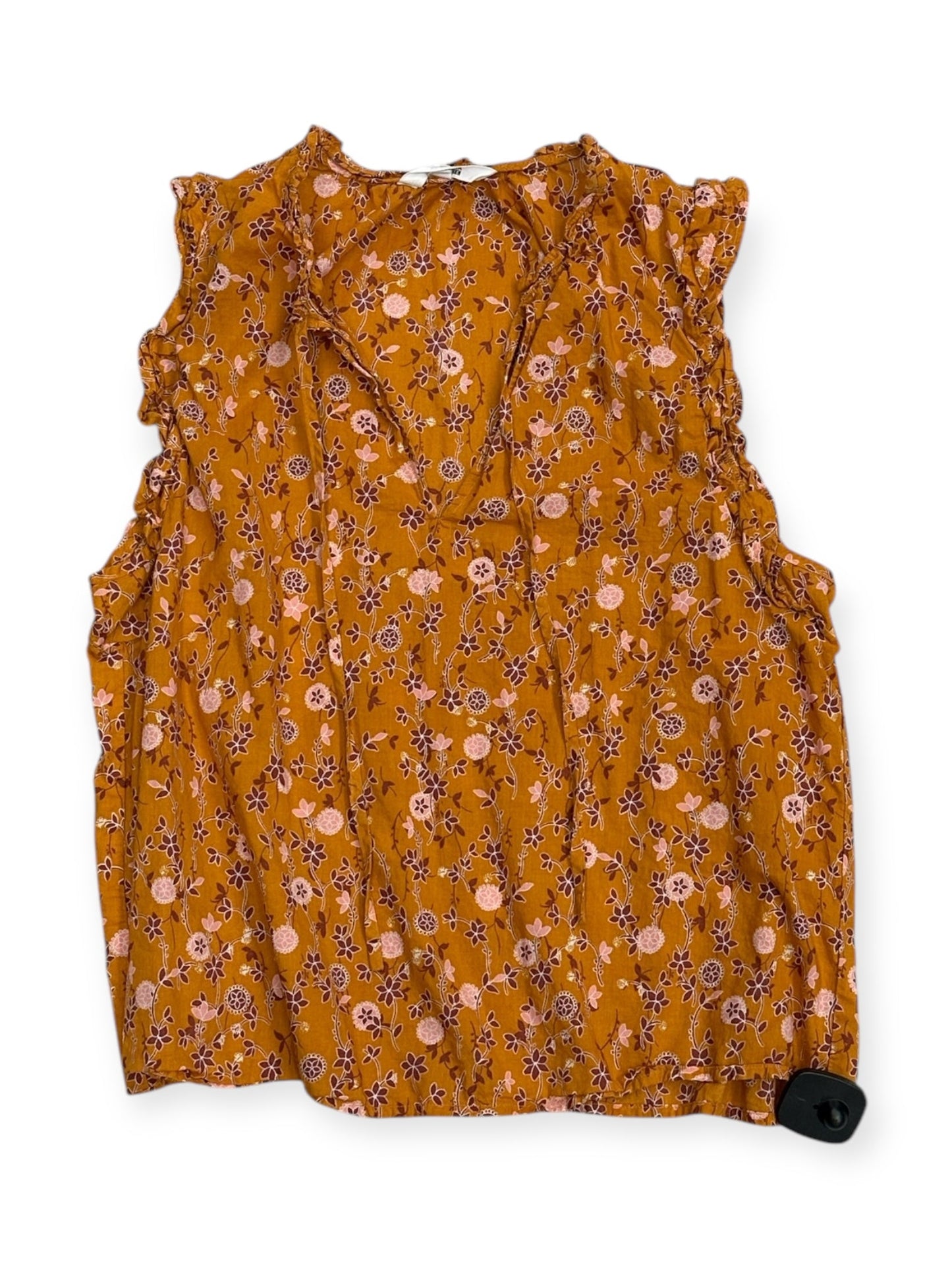 Top Sleeveless By BB Dakota In Floral Print, Size: Xl