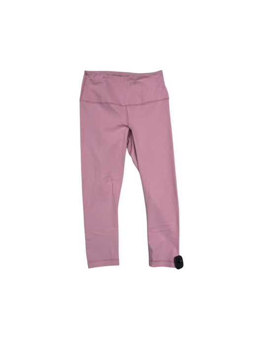 Athletic Capris By 90 Degrees By Reflex In Pink, Size: S