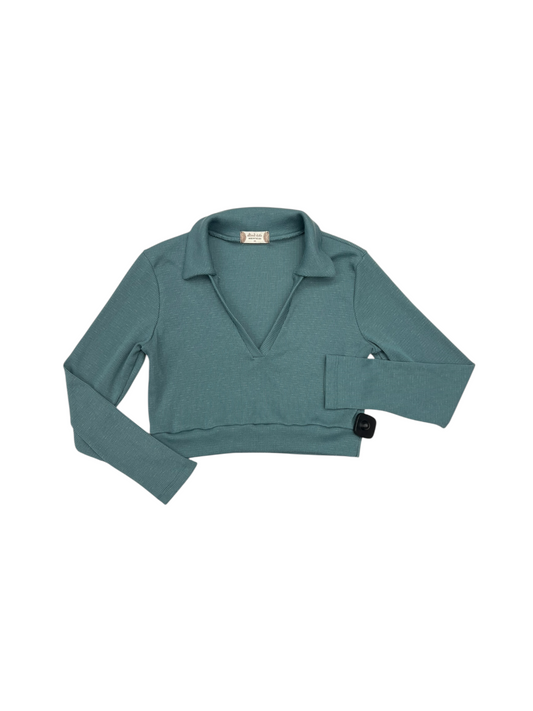 Top Long Sleeve By Altard State In Teal, Size: M