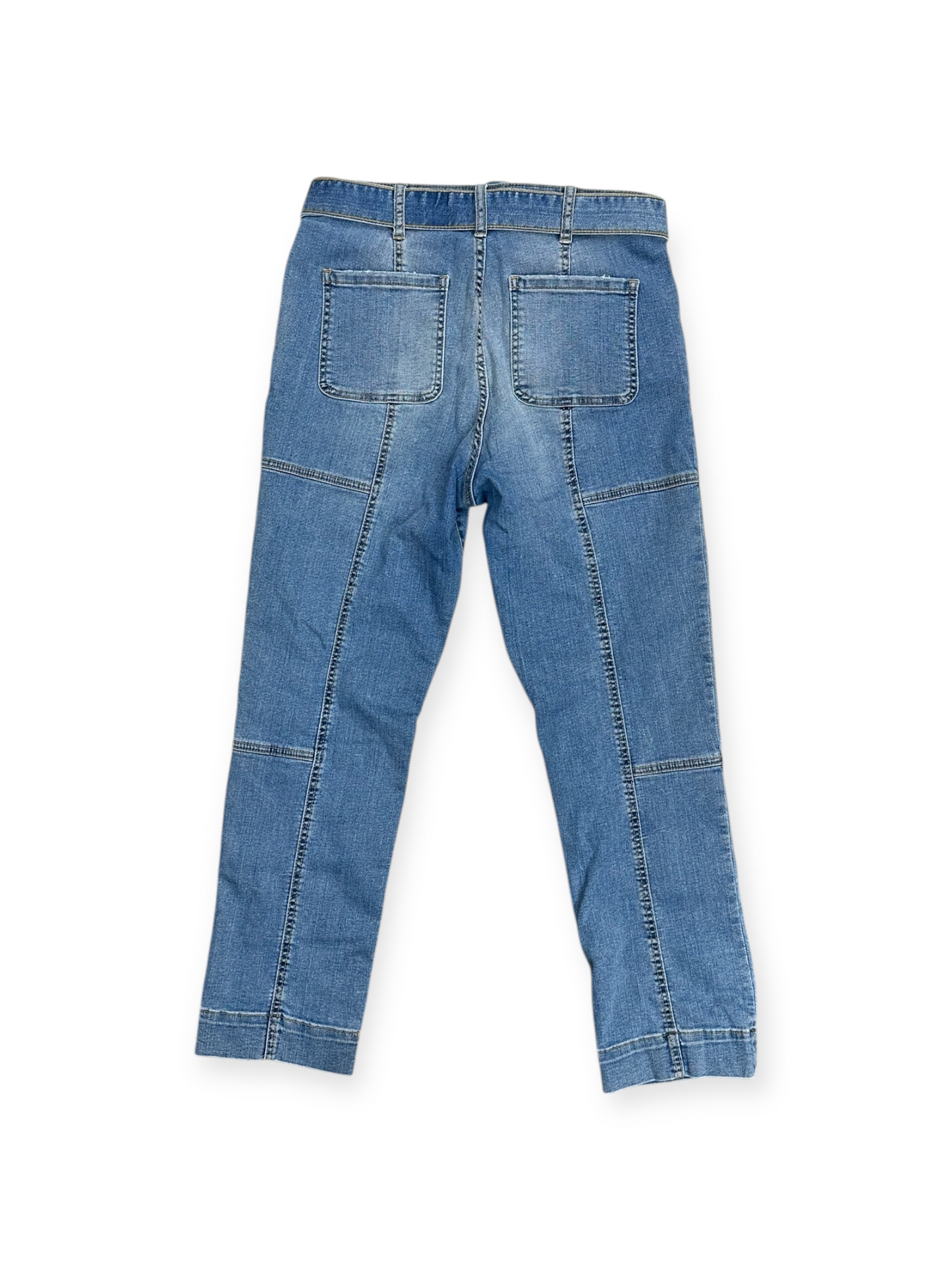 Jeans Straight By Kut In Blue Denim, Size: 8