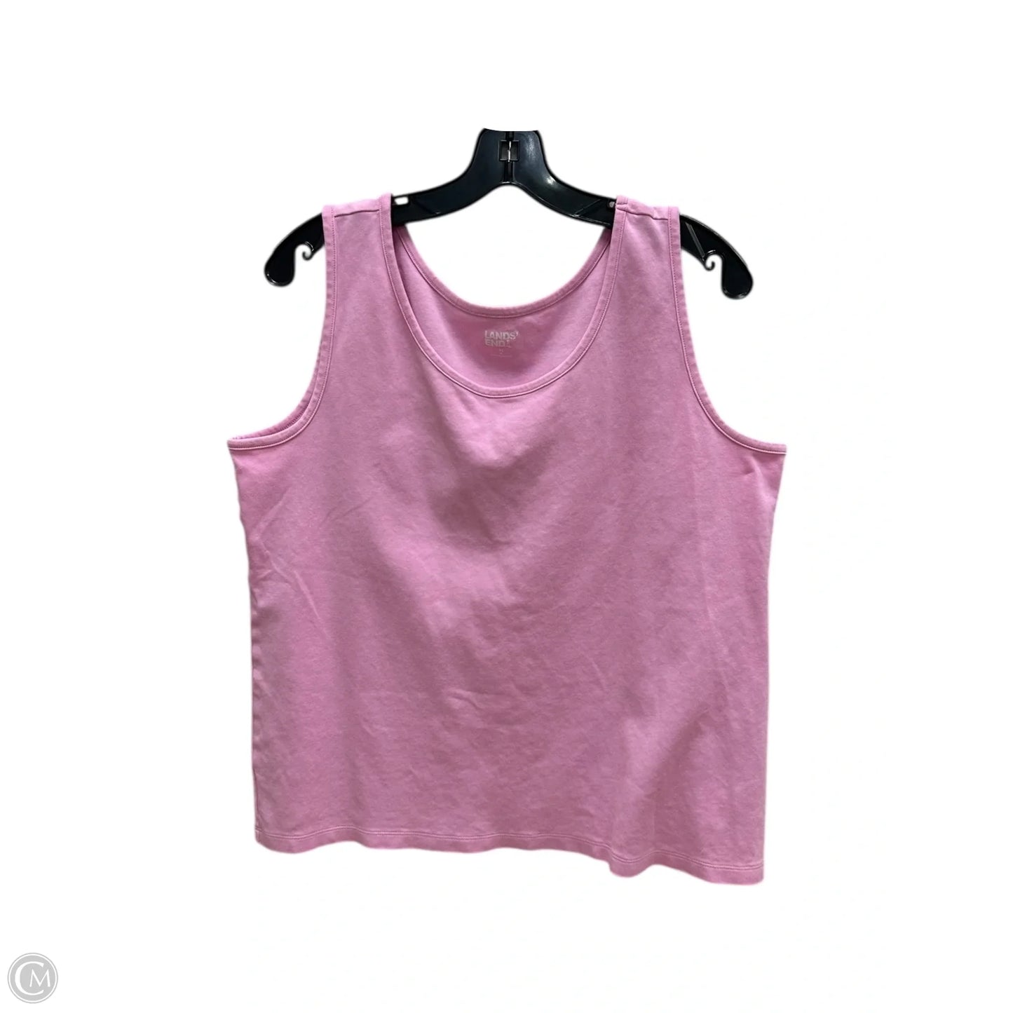 Tank Top By Lands End In Pink, Size: Xl