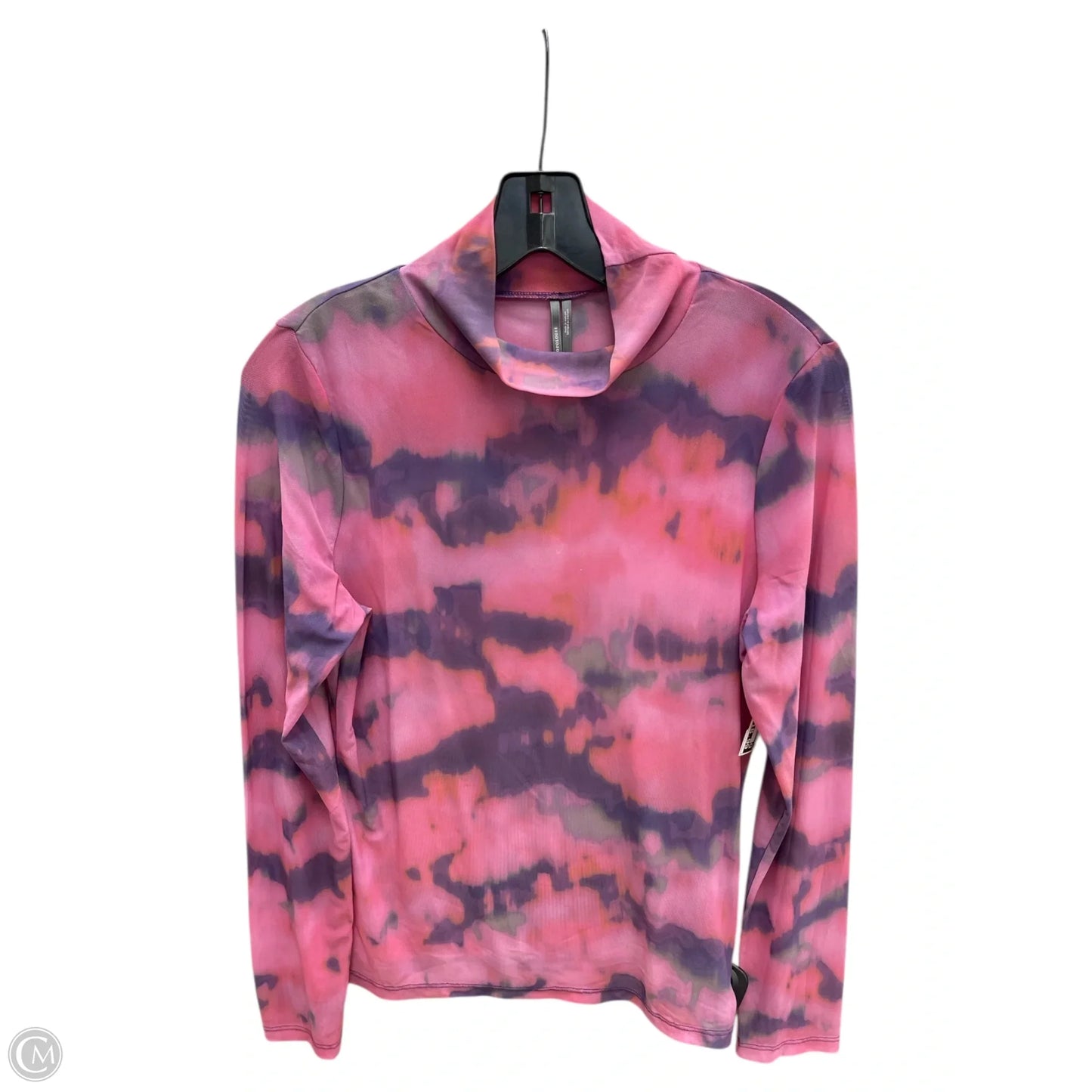 Top Long Sleeve By Anthropologie In Pink, Size: M