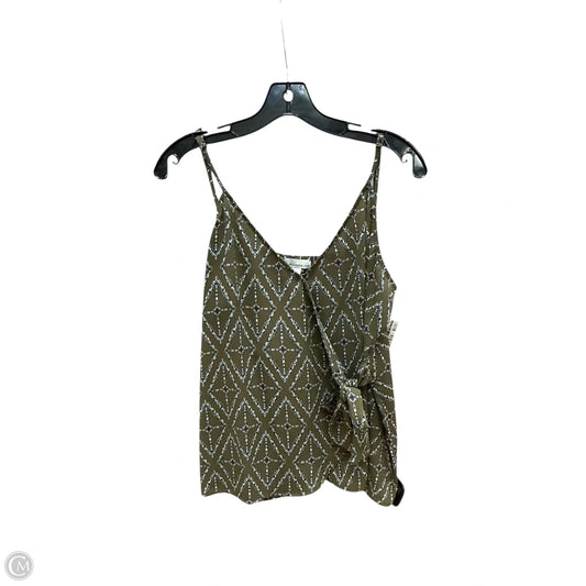 Top Sleeveless By Allison Joy In Green, Size: L