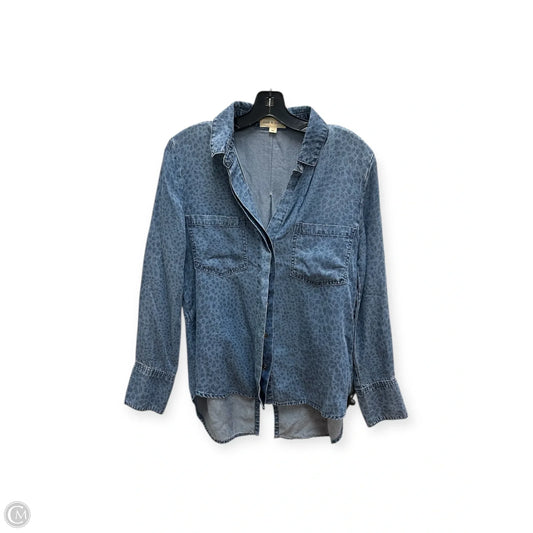 Top Long Sleeve By Cloth & Stone In Blue, Size: Xs
