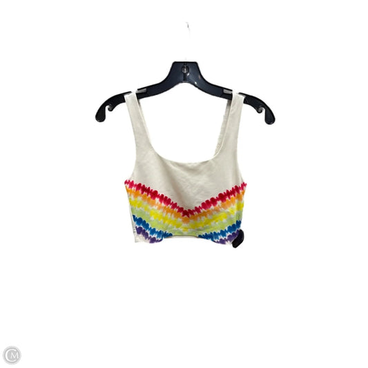 Athletic Bra By Fabletics In Tie Dye Print, Size: Xxs