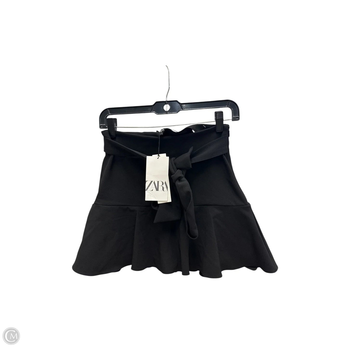 Skort By Zara In Black, Size: S