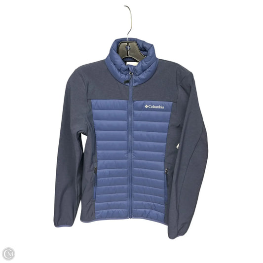 Athletic Jacket By Columbia In Blue, Size: Xs