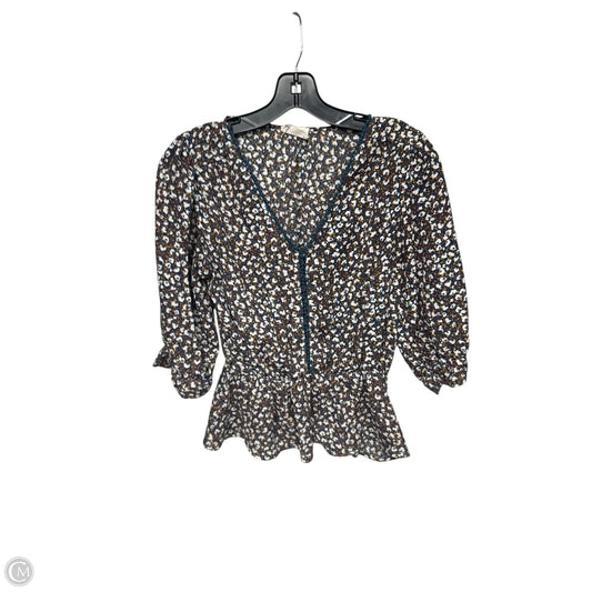 Top 2pc 3/4 Sleeve By Sienna Sky In Floral Print, Size: S