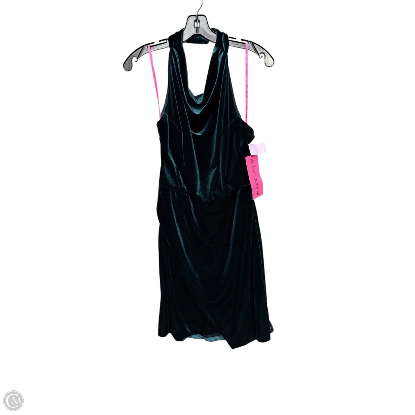 Dress Party Short By Betsey Johnson In Green, Size: 14