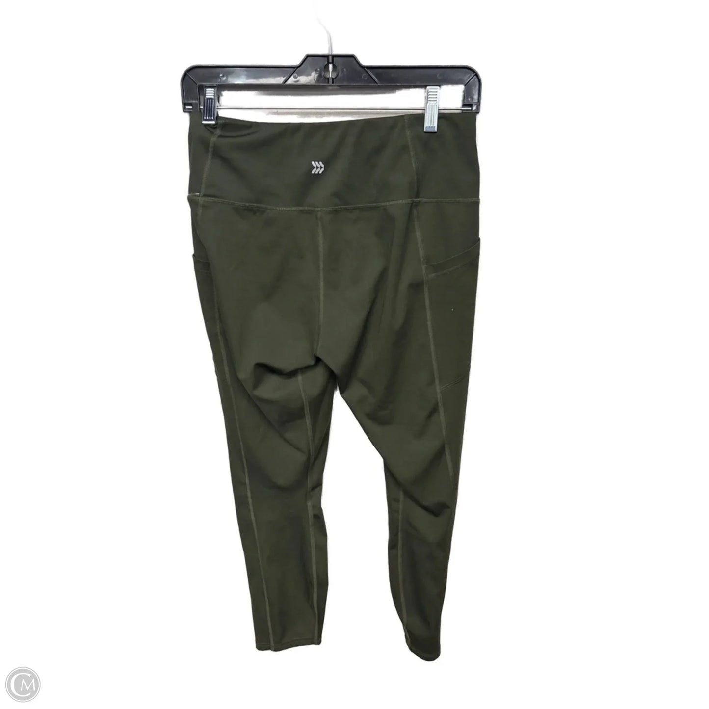 Athletic Leggings By All In Motion In Green, Size: M