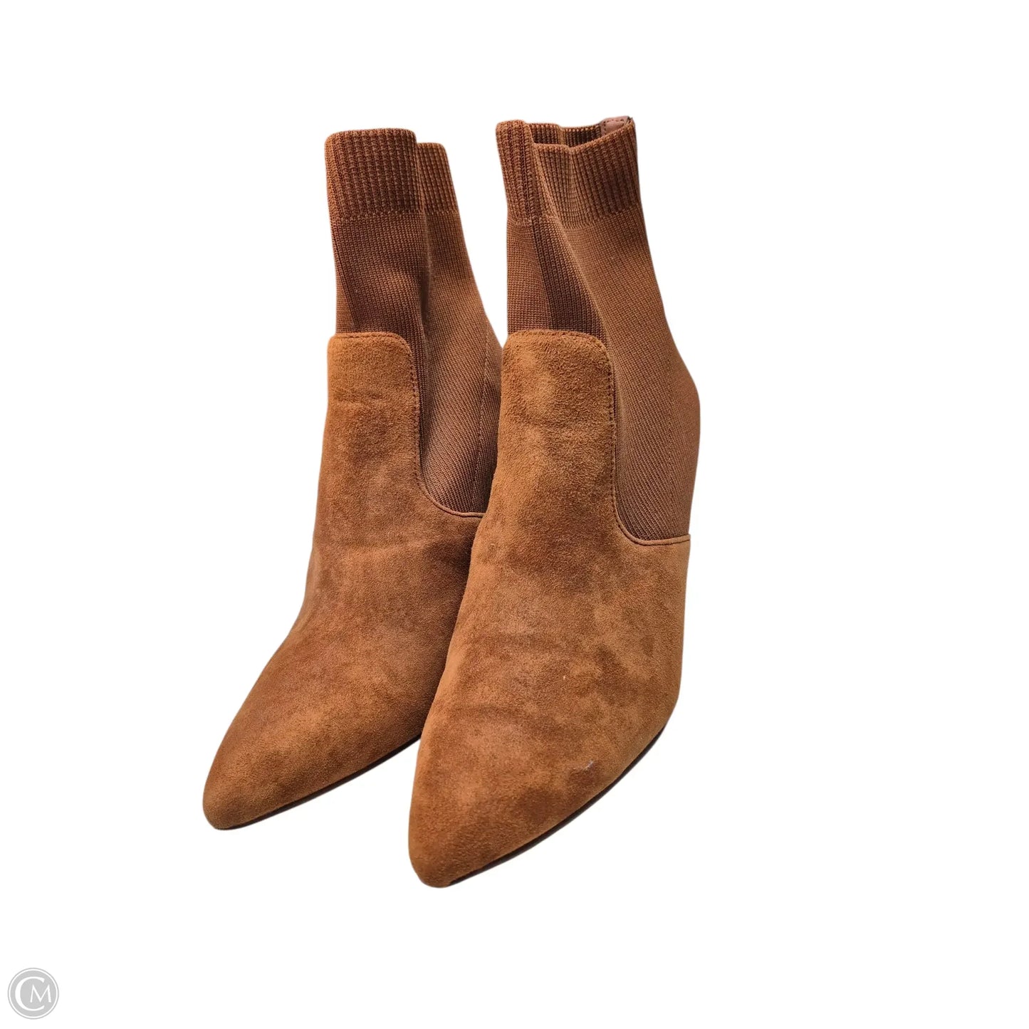 Boots Ankle Heels By Steve Madden In Orange, Size: 8