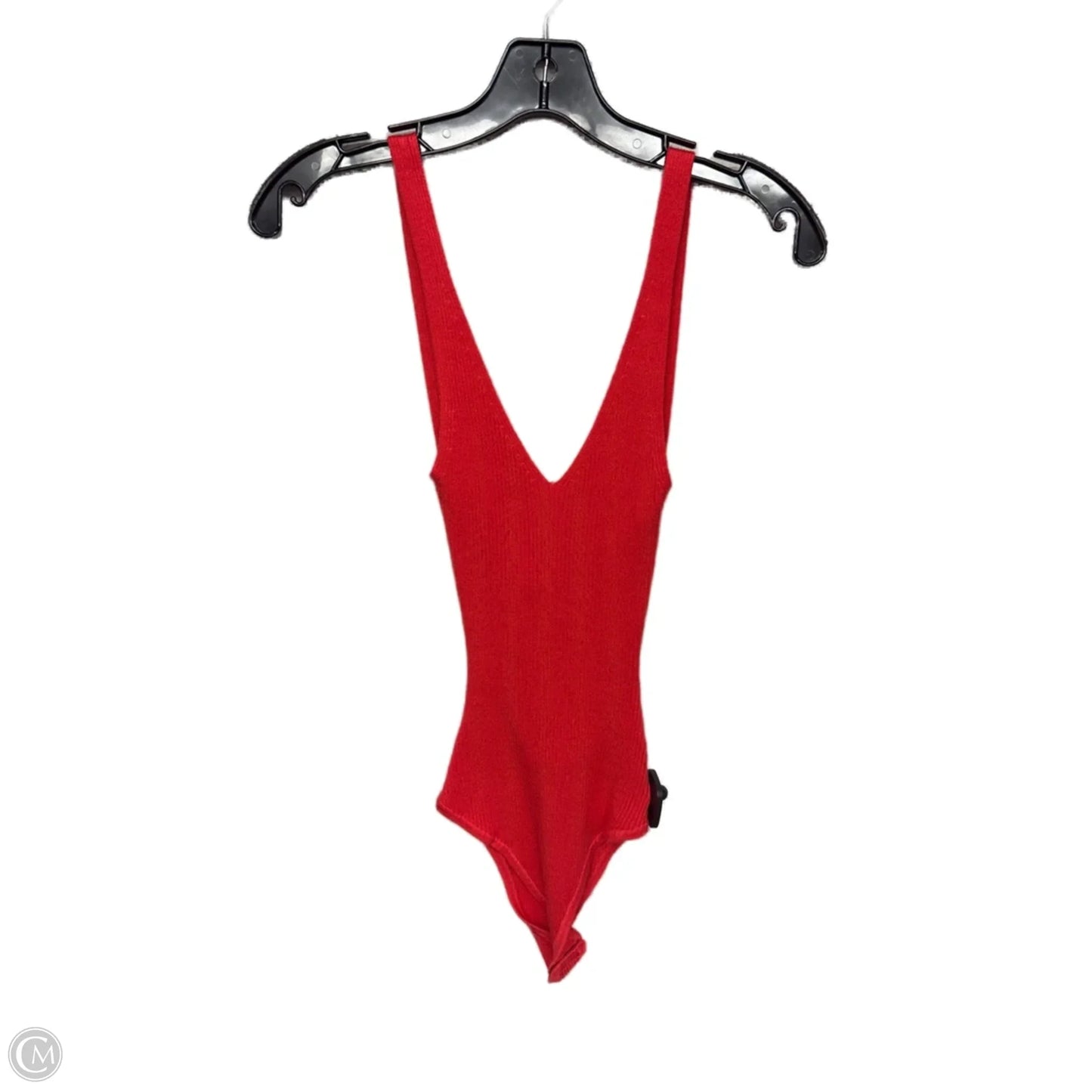 Bodysuit By Lulus In Red, Size: S
