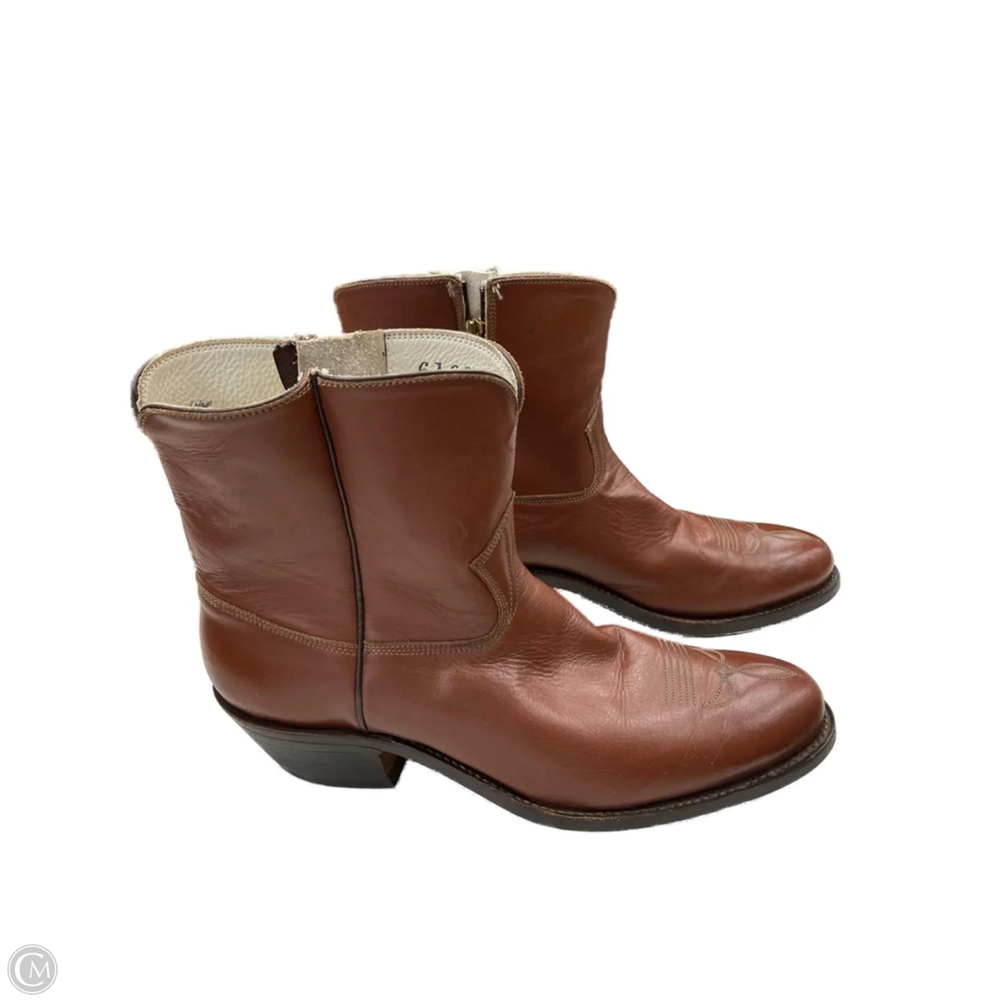 Boots Western By Clothes Mentor In Brown, Size: 11