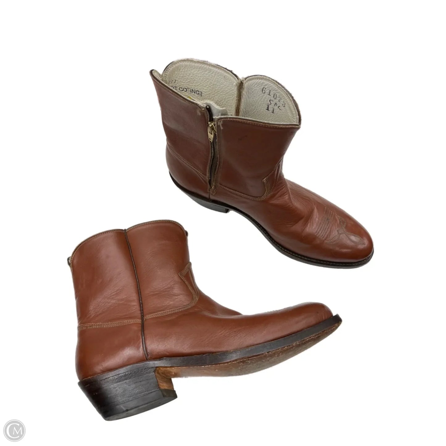 Boots Western By Clothes Mentor In Brown, Size: 11