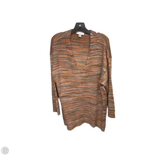 Sweater By Cj Banks In Brown, Size: Xl