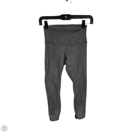 Athletic Leggings By Lululemon In Grey, Size: 4