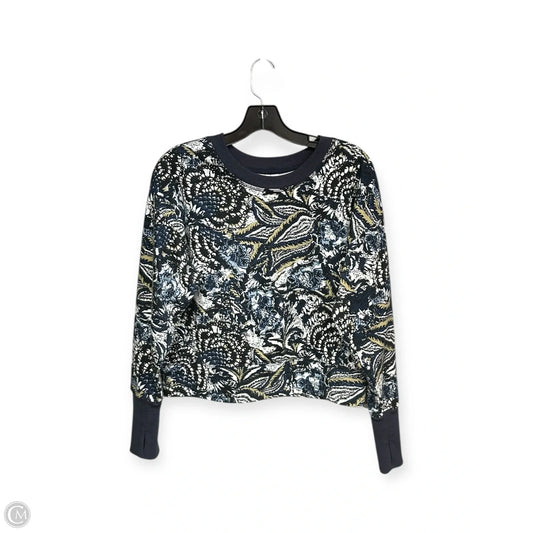 Sweatshirt Crewneck By Joie In Blue & White, Size: S