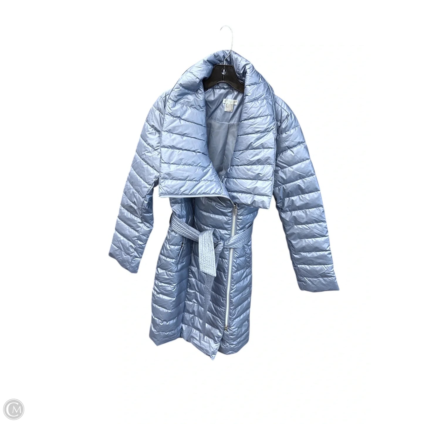 Jacket Puffer & Quilted By Venus In Blue, Size: 4