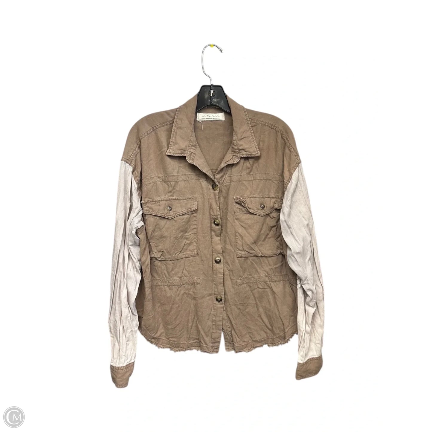 Top Long Sleeve By We The Free In Brown, Size: M