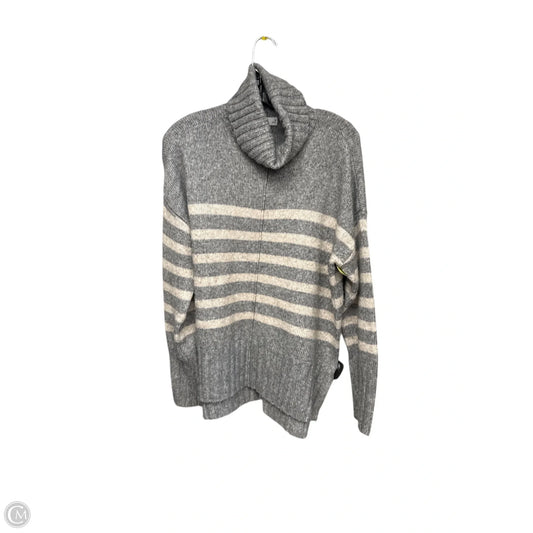 Sweater By Sonoma In Cream & Grey, Size: M