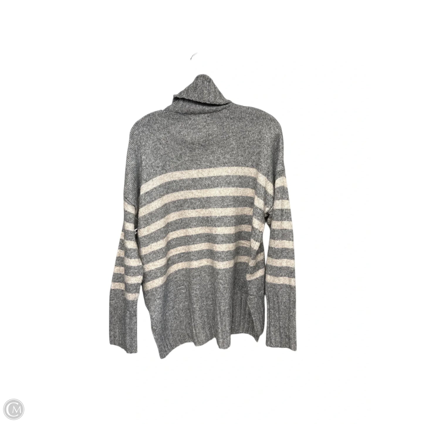 Sweater By Sonoma In Cream & Grey, Size: M
