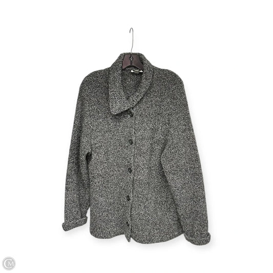 Cardigan By Talbots In Grey, Size: Xl