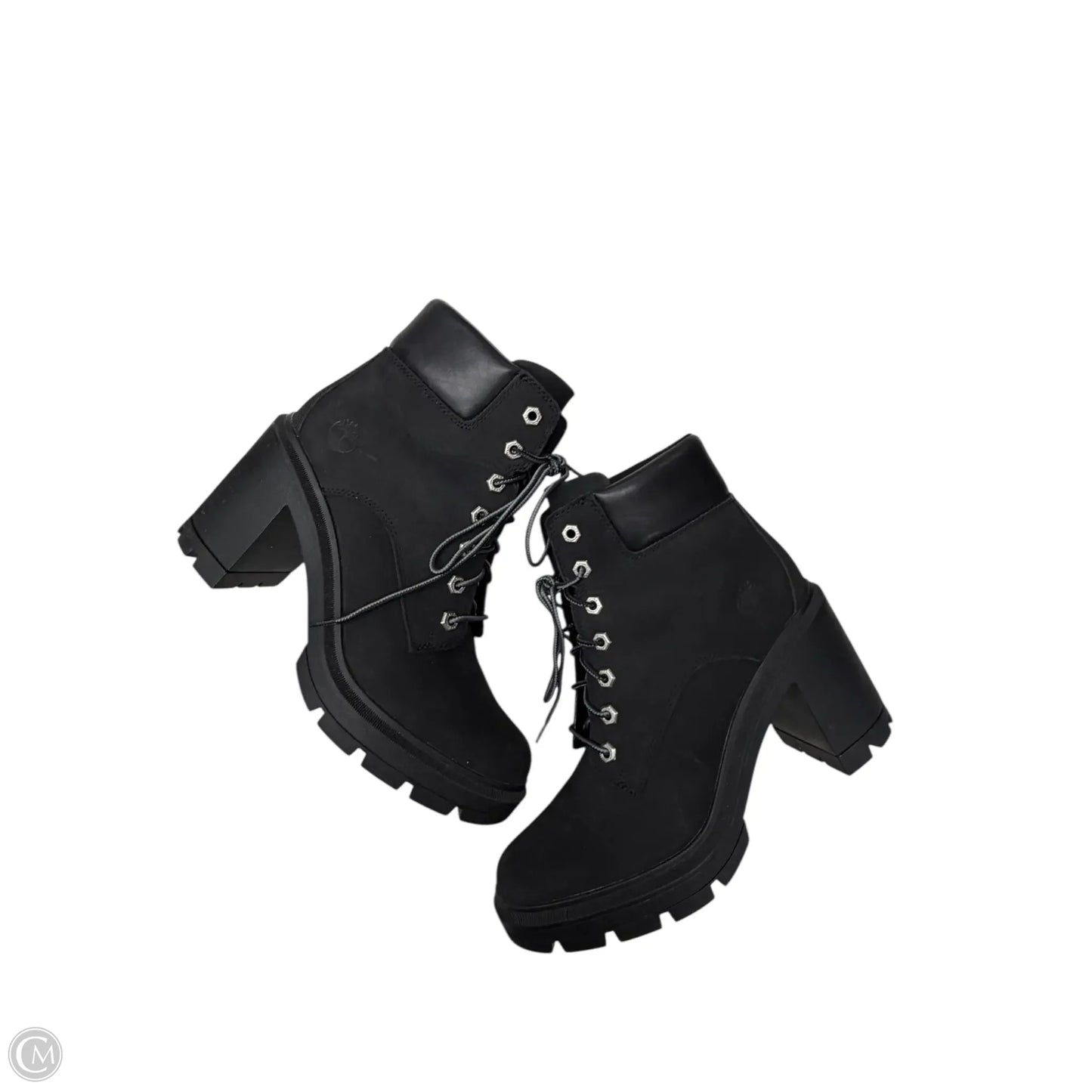 Boots Ankle Heels By Timberland In Black, Size: 9