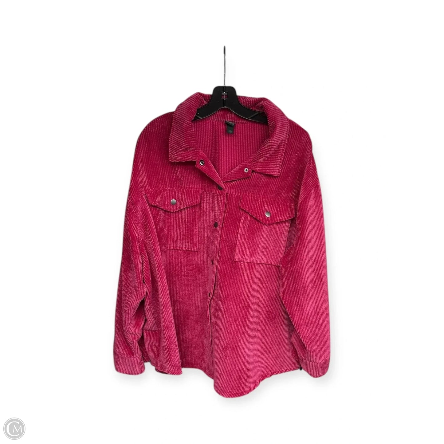 Top Long Sleeve By Wild Fable In Pink, Size: Xxl