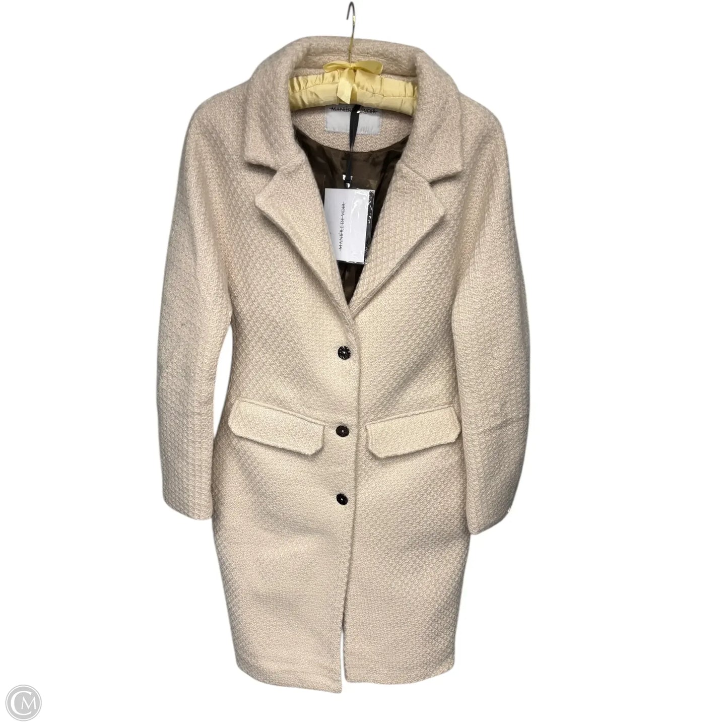 Jacket Other By Maniere De Voir In Cream, Size: 4