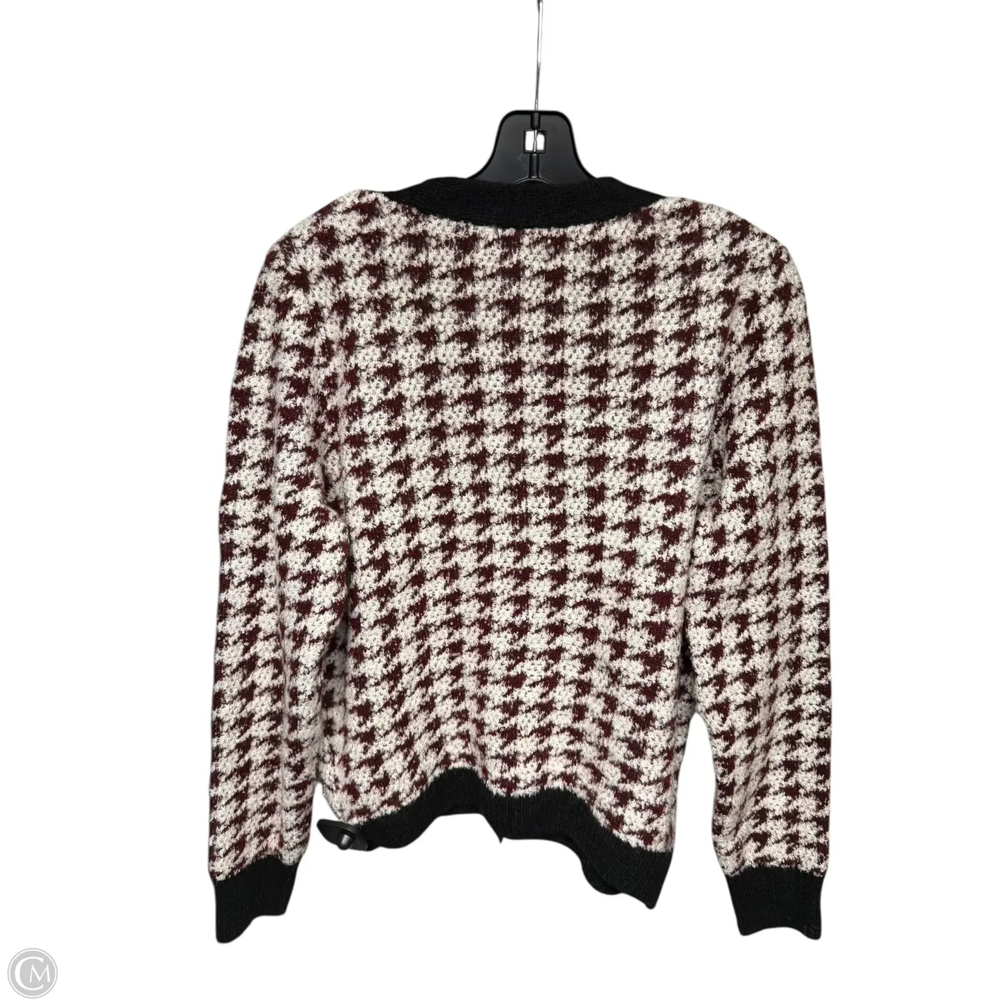 Cardigan By Maeve In Red & White, Size: S