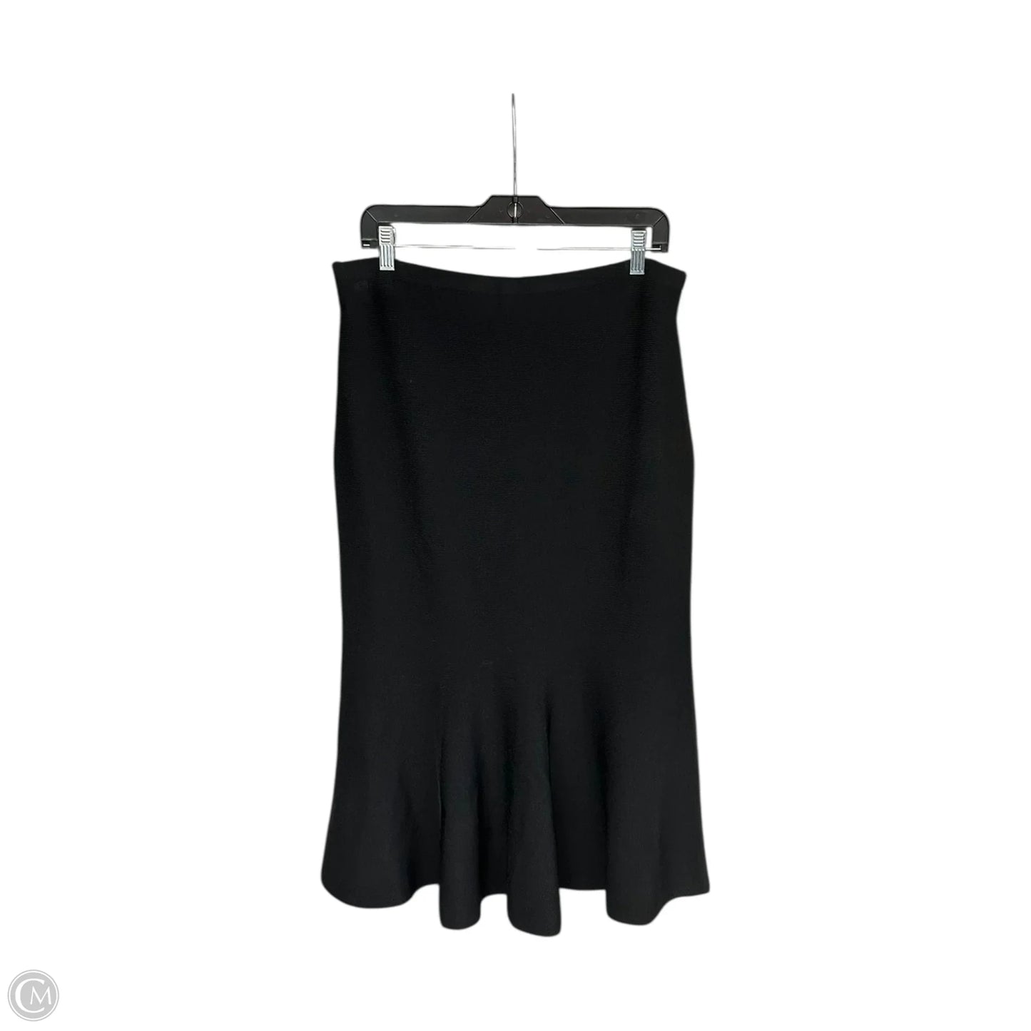Skirt Midi By White House Black Market In Black, Size: Lp