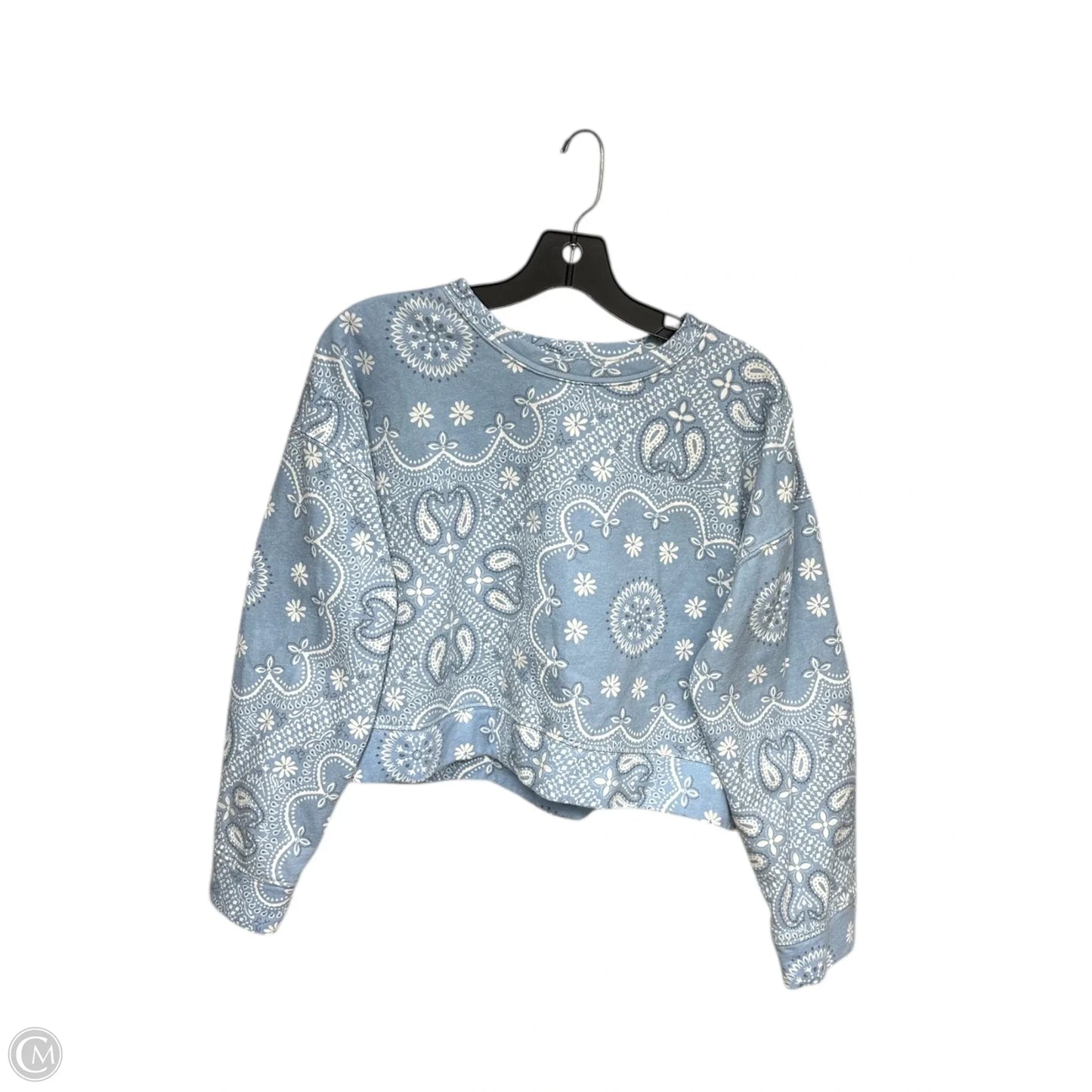 Sweatshirt Crewneck By Originality In Blue, Size: S