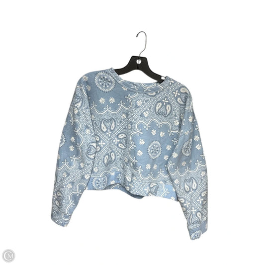 Sweatshirt Crewneck By Originality In Blue, Size: S
