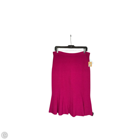 Skirt Midi By Rachel Roy In Pink, Size: L
