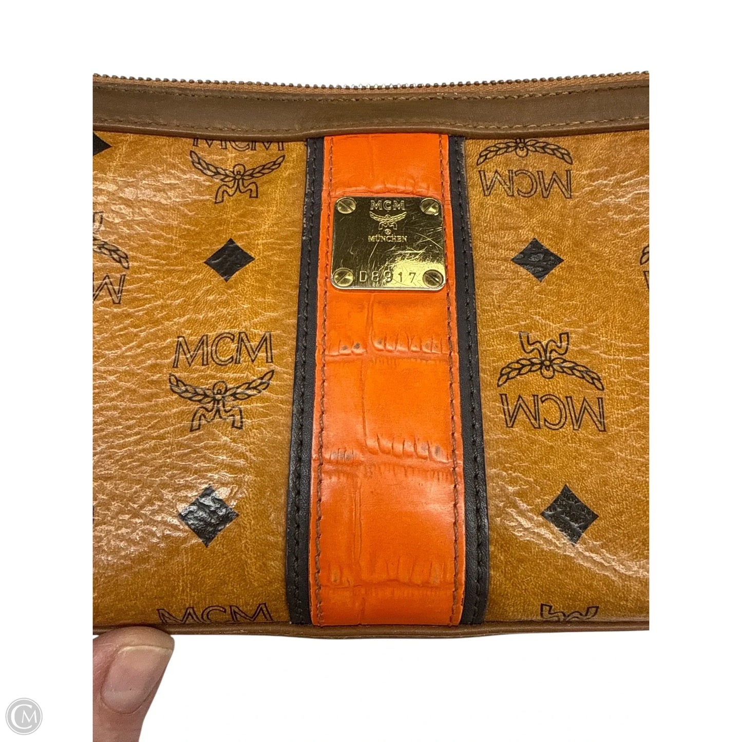 Handbag Luxury Designer By Mcm, Size: Small