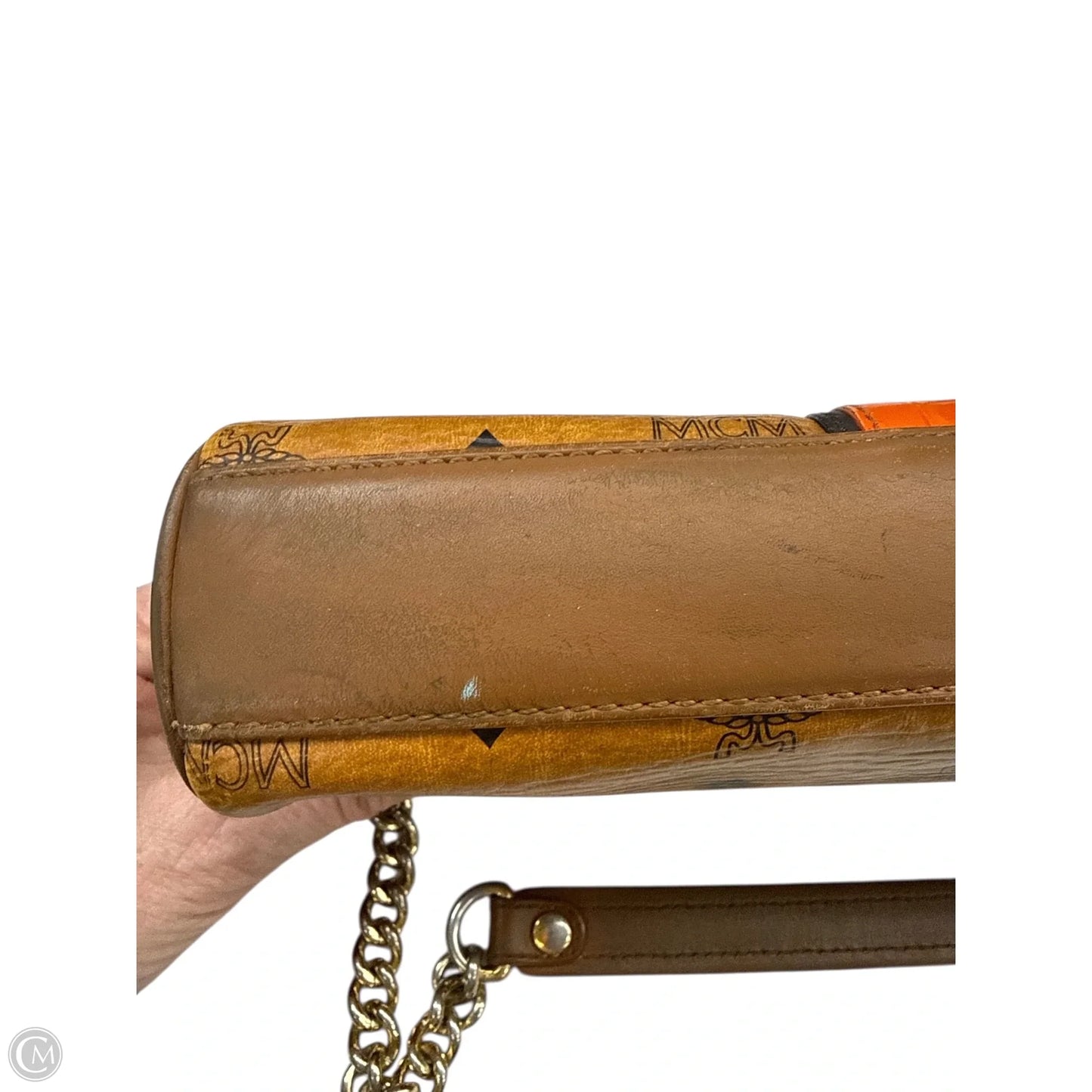 Handbag Luxury Designer By Mcm, Size: Small