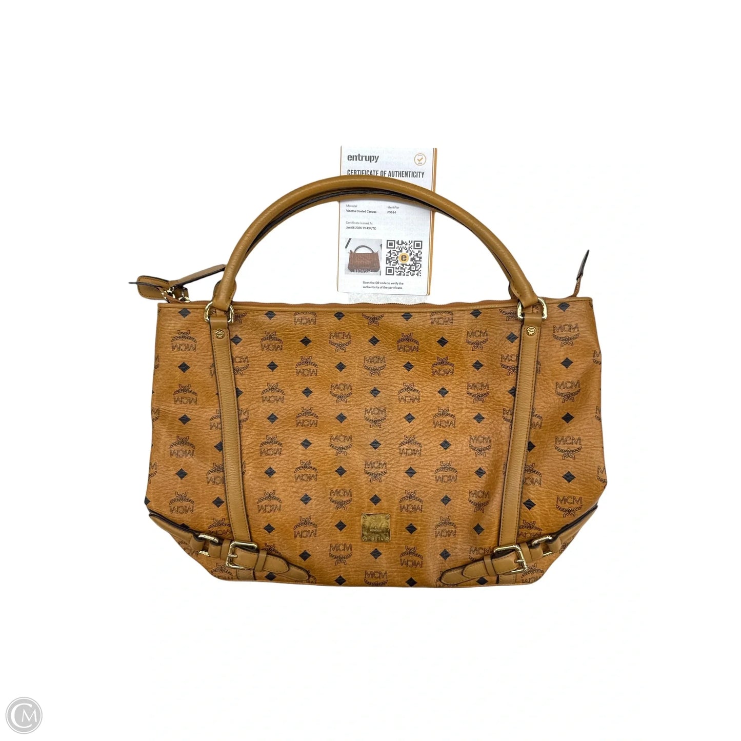 Handbag Luxury Designer By Mcm, Size: Large
