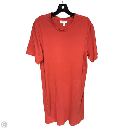 Dress Casual Maxi By Nordstrom In Orange, Size: M