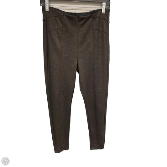 Pants Leggings By Liverpool In Black & Brown, Size: 8