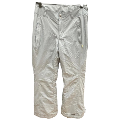 Athletic Pants By Columbia In Grey, Size: S