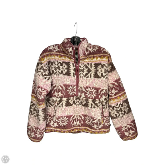Jacket Faux Fur & Sherpa By Sundance In Pink, Size: S