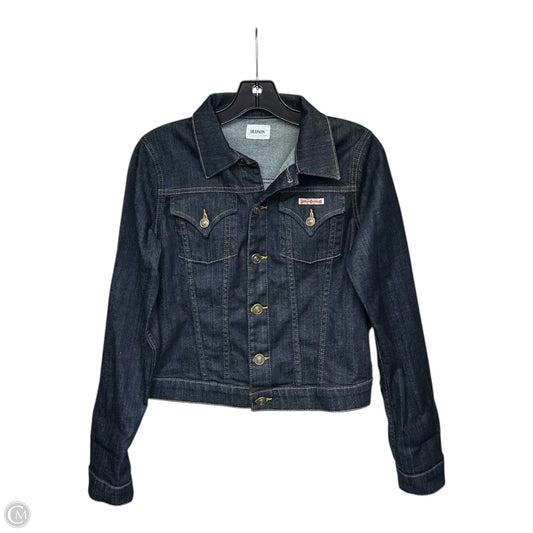 Jacket Denim By Hudson In Blue Denim, Size: S