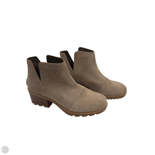 Shoes Heels Block By Sorel In Taupe, Size: 6