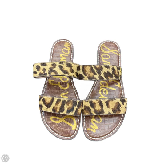 Shoes Flats By Sam Edelman In Animal Print, Size: 9.5