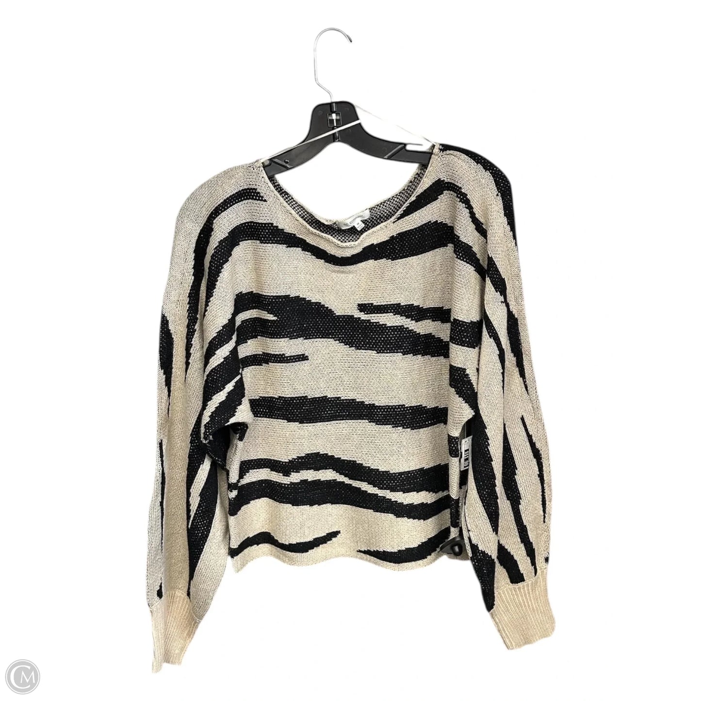 Sweater By No Comment In Zebra Print, Size: M