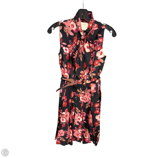 Dress Designer By Kate Spade In Floral Print, Size: 0