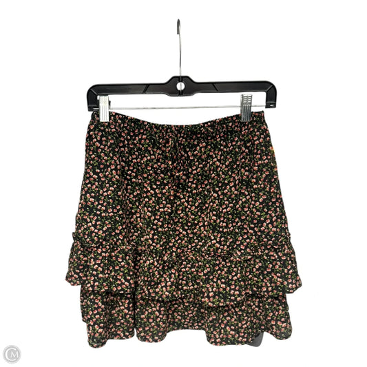 Skirt Mini & Short By Sienna Sky In Floral Print, Size: M